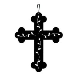 Cross  - Decorative Hanging Silhouette