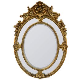 Gold Mistress Oval Mirror 36X68PG