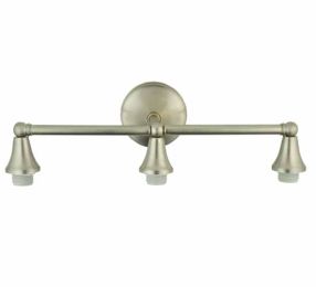 23"W CONE CAP 3 LIGHT SCONCE HARDWARE