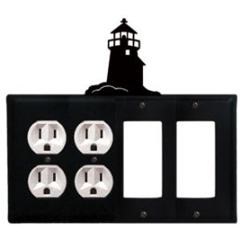 Lighthouse - Double Outlet and Double GFI Cover