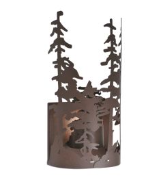 11"W Tall Pines Wall Sconce