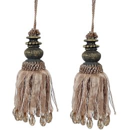 Saxon Mini Tassel Set of 2