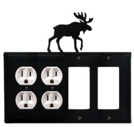 Moose - Double Outlet and Double GFI Cover