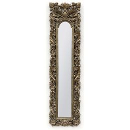 Silver Narrow Mirror