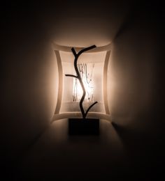 9"W Metro Fusion Twigs Wall Sconce