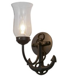 6"W Anchor Wall Sconce