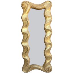 Golden Sparkle Floor Mirror