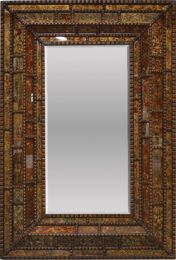 Peruvian Reverse Sienna Mirror