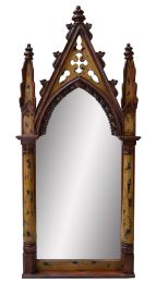 Rustic Gothic Floor Mirror