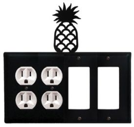 Pineapple - Double Outlet and Double GFI Cover