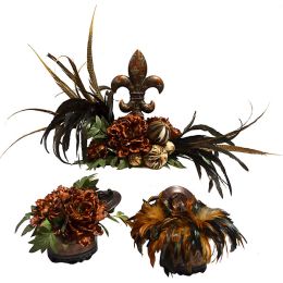 Fleur De Lis Arrangement Set/3