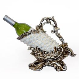 Silver Pearl Wine Holder