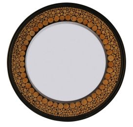 Cabin Cut Round Mirror