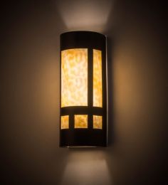 7"W Van Erp Mission Wall Sconce