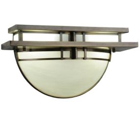 14"W Revival Deco Wall Sconce