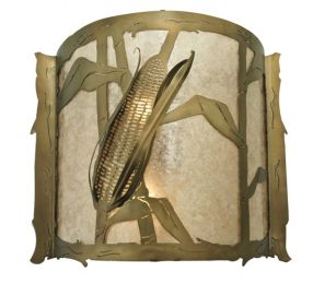 18.25"W Corn Wall Sconce