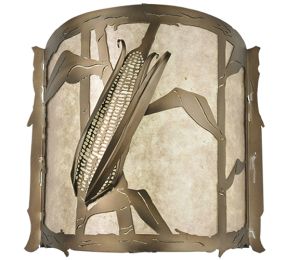 17.25"W Corn LED Wall Sconce