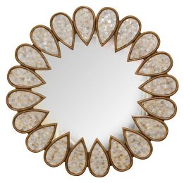 Shell Petal Mirror