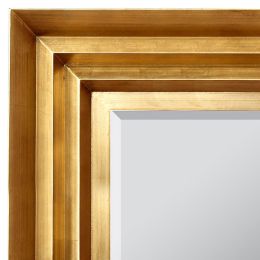 Modern Wave Gold Mirror - 49x79