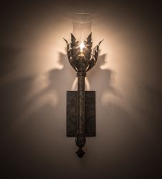 7"W French Elegance Wall Sconce