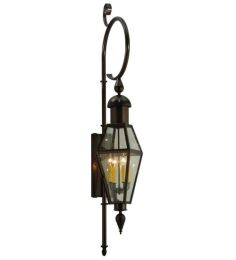 12"W August Lantern Wall Sconce