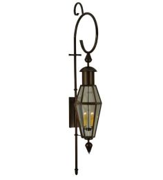 18"W August Lantern Wall Sconce