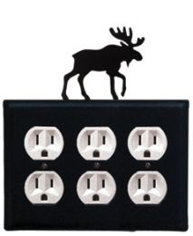 Moose - Triple Outlet Cover