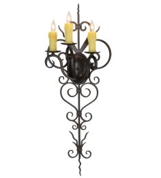 14"W Kenna 3 LT Wall Sconce