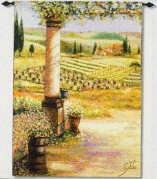 Trebbio West Fine Art Tapestry