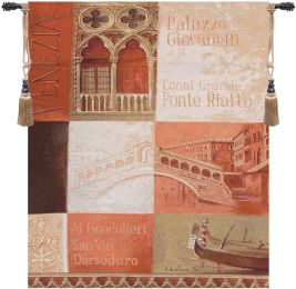 Ponte Rialto Fine Art Tapestry