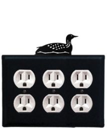 Loon - Triple Outlet Cover