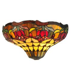 14"W Colonial Tulip Wall Sconce