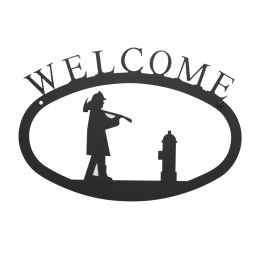 Fireman - Welcome Sign Small