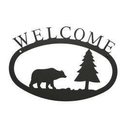 Bear & Pine - Welcome Sign Small