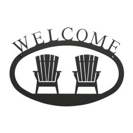 Adirondacks - Welcome Sign Small