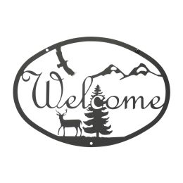 Deer - Welcome Sign Medium