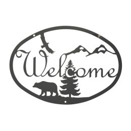 Bear - Welcome Sign Medium