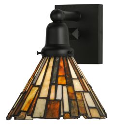 8"W Delta Jadestone Wall Sconce