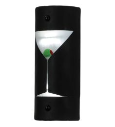 5"W Metro Fusion Shaken Not Stirred Up and Downlight LED Wall Sconce