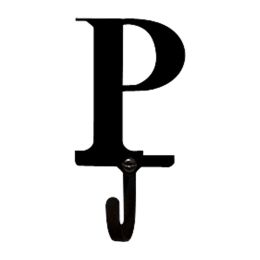 Letter P - Wall Hook Small