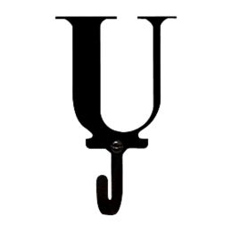 Letter U - Wall Hook Small