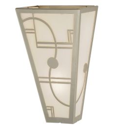 8"W Revival Deco Wall Sconce