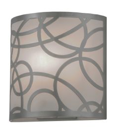 10"W Revival Deco Wall Sconce