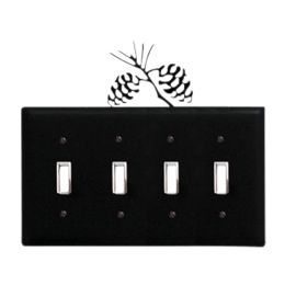 Pinecone - Quadruple Switch Cover