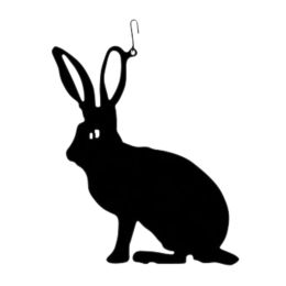 Rabbit - Decorative Hanging Silhouette