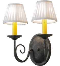 12"W Jenna 2 LT Wall Sconce