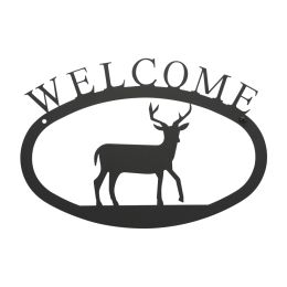 Deer - Welcome Sign  Large