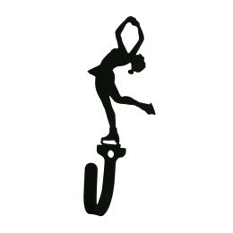 NEW - Figure Skater - Woman's / Girl's - Wall Hook Small