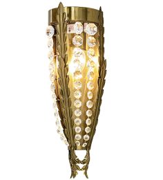 7"W Chrisanne Crystal LED Wall Sconce