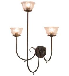 28"W Perennial 3 LT Wall Sconce